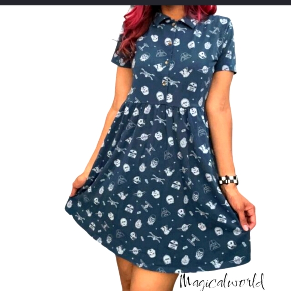 Star Wars Dresses & Skirts - NWT Star Wars Tshirt Blue Dress S/P